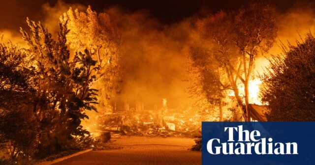 Wetterbeobachtung: Starke Winde in Santa Ana befeuern Waldbrände in Kalifornien

