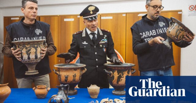 Wie Italiens Carabinieri-Denkmalschutztruppe Grabräuber abwehrte

