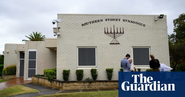 Synagoge in Sydney bei Angriff in Wählerschaft des Premierministers von New South Wales mit Hakenkreuz zerstört

