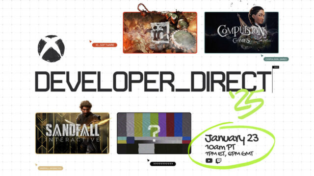 Der nächste Xbox Developer Direct-Showcase ist für den 23. Januar geplant

