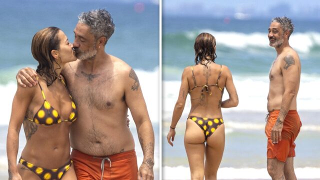 Rita Ora und Taika Waititi packen während ihres Kurzurlaubs an der Goldküste auf dem PDA

