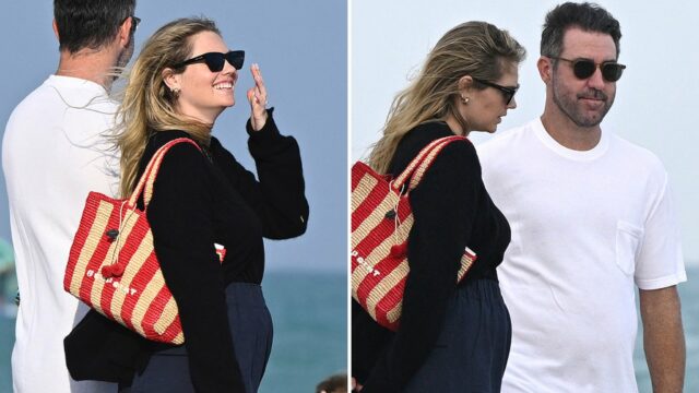 Kate Upton genießt ein unauffälliges Date in Miami Beach mit ihrem Ehemann Justin Verlander

