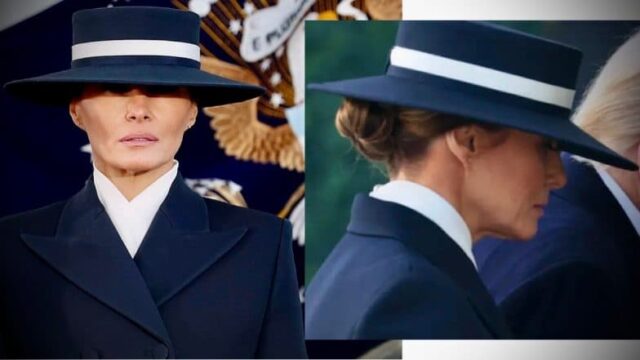 Melania Trump setzt bei der Eröffnungszeremonie auf amerikanische Mode

