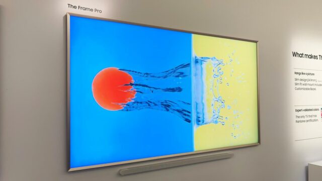 Samsung The Frame Pro auf der CES 2025: ein großes Upgrade für den Kunstfernseher

