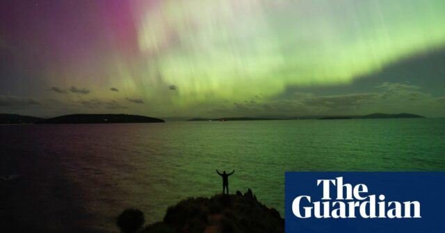 Die spektakuläre Aurora australis begeistert Himmelsbeobachter über dem Südosten Australiens

