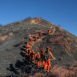 Bei der Bekämpfung eines weiteren Brandes in der Nähe von Los Angeles wurden Fortschritte erzielt