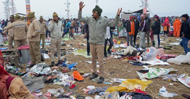 Mehrere Menschen befürchteten tot nach Stampede beim Maha Kumbh Festival Indiens

