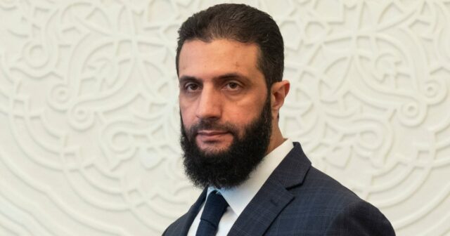 Syrien Ahmed al-Sharaa ernannte Präsident für die Übergangszeit

