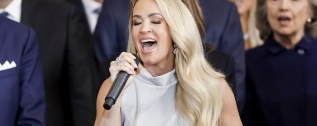 Fans überschwemmen die sozialen Medien von Carrie Underwood, nachdem der Auftritt bei der Amtseinführung fehlgeschlagen ist

