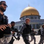 israeli soldiers outside al aqsa mosque photo crisis group