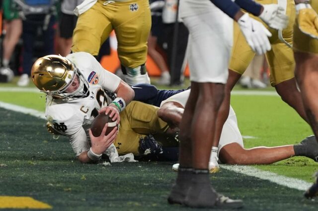 Notre Dame erzielt ein spätes Pick-and-Field-Tor und sichert sich mit einem 27:24-Sieg über Penn State den Titel

