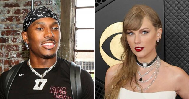 Mecole Hardman von den Chiefs postet ein Foto mit Taylor Swift, um das Jahr 2024 zu feiern

