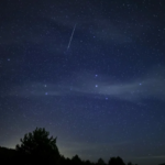 a quadrantid meteor streaks across the sky over the beypazari district of ankara turkey on january 5 2022 fatih kurt anadolu agency getty images