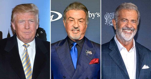 Sylvester Stallone und Mel Gibson wurden zu „Sonderbotschaftern“ für Donald Trump ernannt

