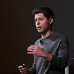 SAN FRANCISCO, CALIFORNIA - NOVEMBER 06: OpenAI CEO Sam Altman speaks during the OpenAI DevDay event on November 06, 2023 in San Francisco, California. Altman delivered the keynote address at the first-ever Open AI DevDay conference.(Photo by Justin Sullivan/Getty Images)