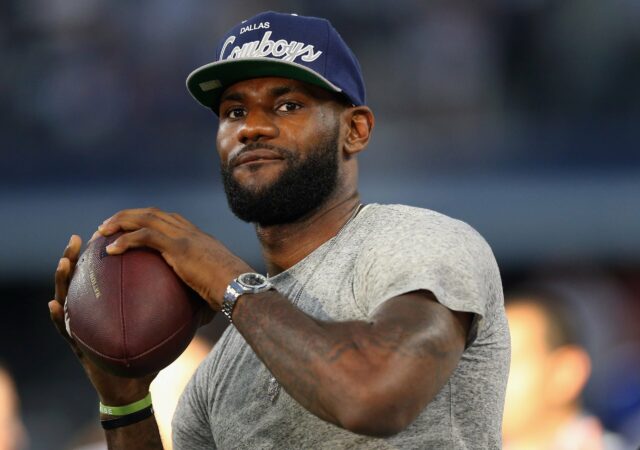 LeBron verrät, dass er in der NFL „Super-Duper Serious“ gespielt hat

