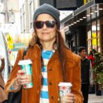 Katie Holmes trägt diesen bequemen Sneaker-Stil für routinemäßige Kaffeepausen – der Look für 23 $