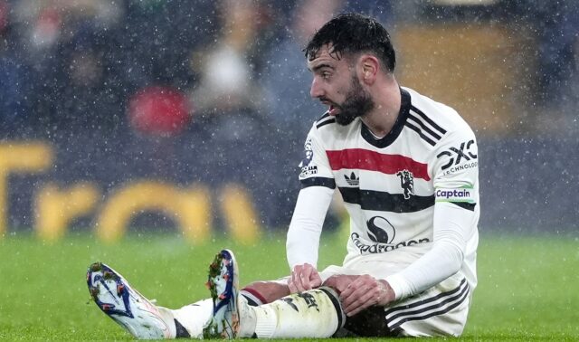 Fernandes und Amorim waren nach einem beeindruckenden Unentschieden gegen Liverpool mit United verärgert

