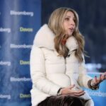 Nicola Mendelsohn, head of global business group at Meta Platforms Inc., during a Bloomberg Television interview ahead of the World Economic Forum (WEF) in Davos