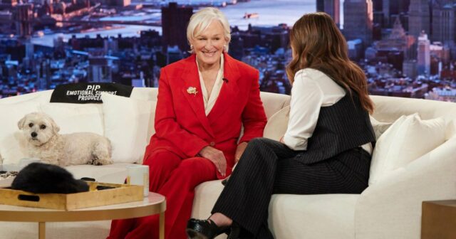 Glenn Close war seit 10 Jahren nicht in einer Beziehung – und ist „sehr glücklich“

