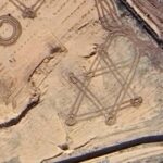 'Branded': Satellitenfotos Show Star of David in Gaza geschnitzt