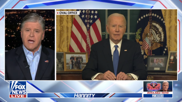 Sean Hannity verabschiedet sich von Biden auf dem Scheiterhaufen: „murmelnd, uninteressant, voller Visionen von Größe“ | Video

