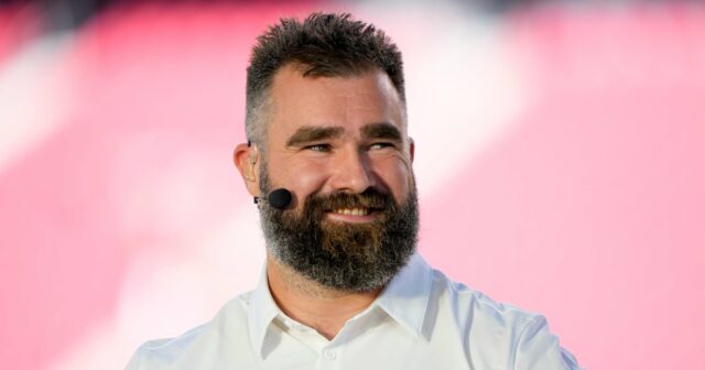 Jason Kelce beschreibt die Eagles nach dem Sieg in der NFC -Meisterschaft "lächerlich gut"

