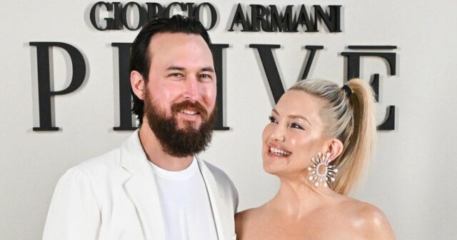 Kate Hudson sagt, ihr Verlobter sei geblieben, um in Los Angeles beim „Löschen von Bränden“ zu helfen

