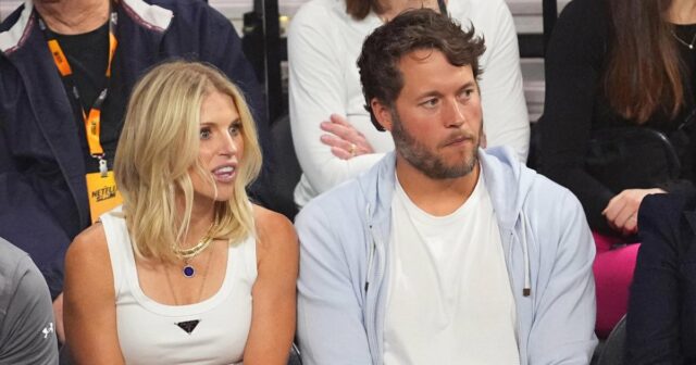 Kelly Stafford nimmt Kinder nach Krankenhausaufenthalt mit zu Matt Staffords NFL-Spiel

