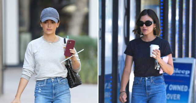 Warum Lucy Hale unsere Freitags-Casual-Jeans-Queen ist

