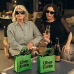 Martha Stewart warnt davor, dass die Snitches Stiche in Uber erhalten, die die Werbung des Super Bowl isst