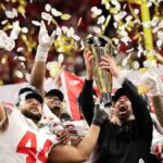 Das nationale Meisterschaftsspiel zwischen Ohio State und Notre Dame College hat 22,1 Millionen Zuschauer