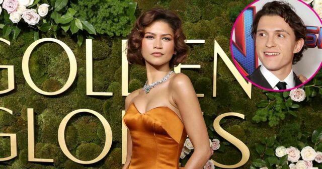 Zendaya entfacht Verlobungsgerüchte über Tom Holland mit einem Ring bei den Golden Globes

