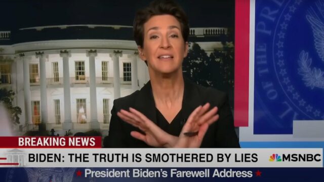 Rachel Maddow sagt, Bidens Abschiedswarnung vor der drohenden Oligarchie „hat mir Gänsehaut bereitet“, weil „er Recht hat“ | Video

