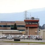 Der Kontrollturm am Flughafen San Carlos könnte bald nicht mehr nicht sicher sein, was zu Sicherheitsbedenken führt