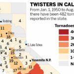 Der Wetterdienst gibt eine Tornadowarnung für Nordkalifornien heraus