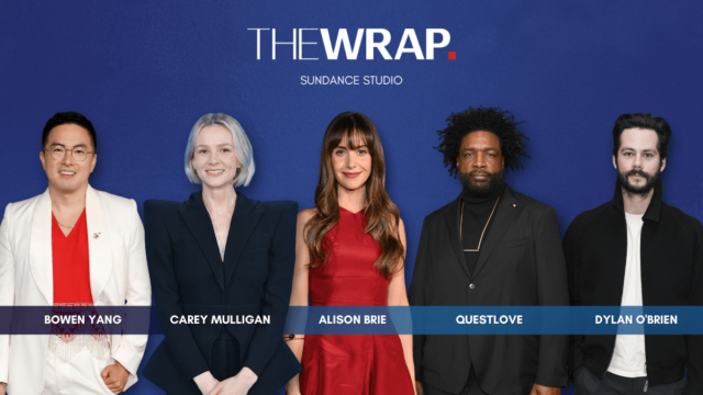 Bowen Yang, Carey Mulligan, Alison Brie, Questlove und Dylan O'Brien besuchen TheWrap Studio beim Sundance Film Festival 2025

