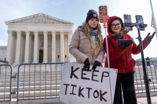 Der Oberste Gerichtshof bestätigt ein Gesetz, das TikTok verbietet, wenn es nicht von seiner chinesischen Muttergesellschaft verkauft wird

