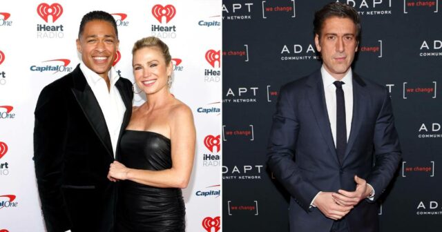 TJ Holmes und Amy Robach verteidigen David Muir nach einer Wäscheklammer-Gegenreaktion 

