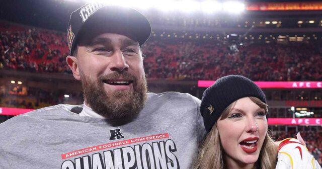 Was waren die ersten Worte von Taylor Swift bis Travis Kelce nach der AFC -Meisterschaft?

