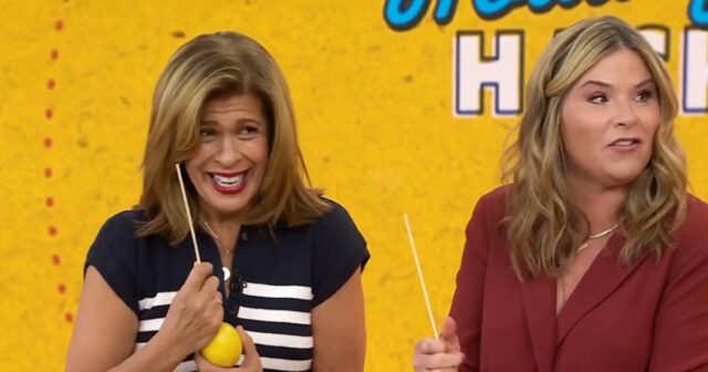 Jenna Bush Hager schenkt Hoda Kotb vor dem heutigen Ausflug einen Zitronenbaum

