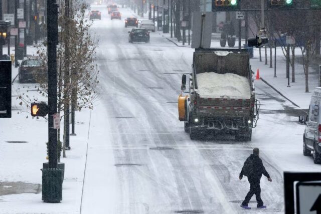 snow storm at cincinnati ohio on january 5 2025 photo reuters