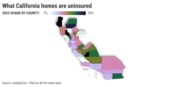 Laut einer Schätzung ist jedes zehnte Haus in Los Angeles nicht versichert

