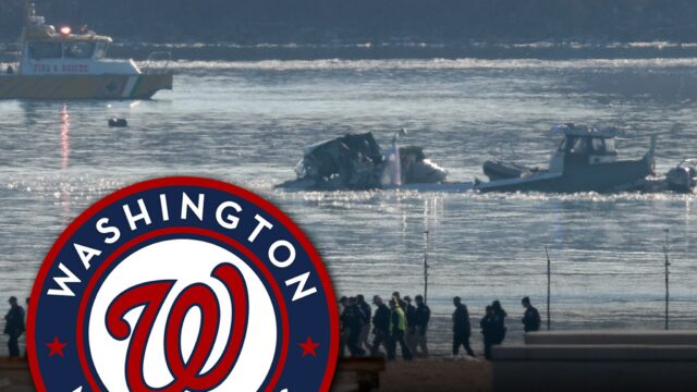 Washington Nationals, DC -Sportmannschaften schicken Gebete an Opfer von Flugzeugabsturz

