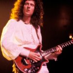 Die merkwürdige Anatomie der Brian May Gitarre der Königin: Stricknadeln, Streichhölzer und ein 300 -jähriger Kamin