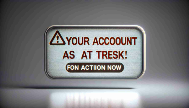 Alert: Your Account Is at Risk! Take Action Now.