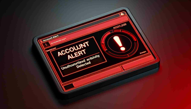 Account Alert: Unauthorized Activity Detected