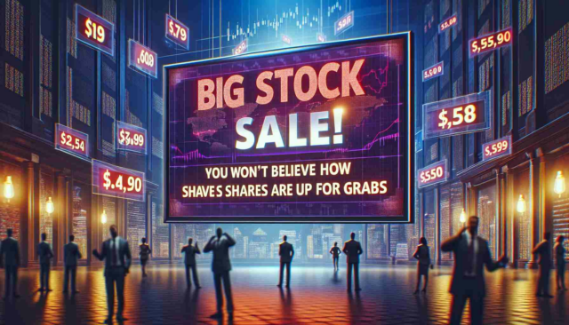 Big Stock Sale Alert! You Won’t Believe How Many Shares Are Up for Grabs