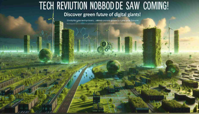 The Tech Revolution Nobody Saw Coming! Discover the Green Future of Digital Giants