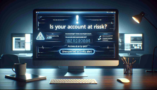 Is Your Account at Risk? Unexpected Activity Alert